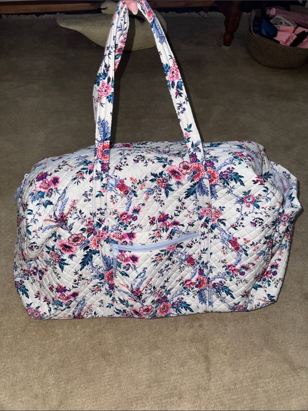 Vera Bradley Women's Cotton XL Travel Duffle Bag